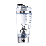 Portable shaker cup for smooth protein shakes
