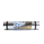 Roll of EVA matting on a white background