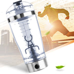USB rechargeable protein shaker for fitness