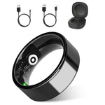 Smart ring tracking sleep and heart rate