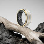 Waterproof fitness tracking smart ring
